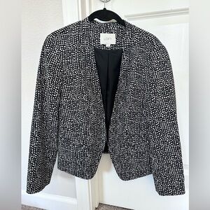 Ann Taylor LOFT Black and White Blazer